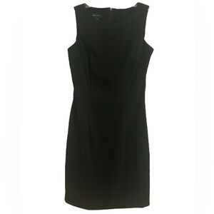 AB STUDIO Black Sheath Dress
